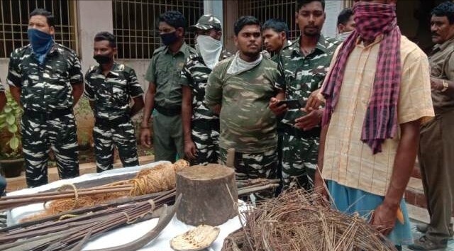 ହାତୀ ଛୁଆ ମୃତ୍ୟୁ ଘଟଣାର ପର୍ଦ୍ଦାଫାଶ ; ଶିକାରୀ ଗିରଫ