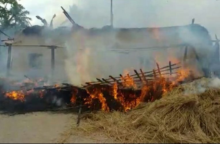 ଗ୍ୟାସ ଟାଙ୍କି ବିସ୍ପୋରଣ ହୋଇ ଜଳିଗଲା ୧୯ ପରିବାର ୨୩ ବଖରା ଘର